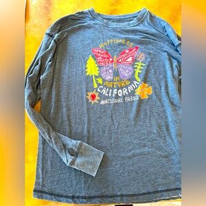 Free people movement California national parks butterfly top size large